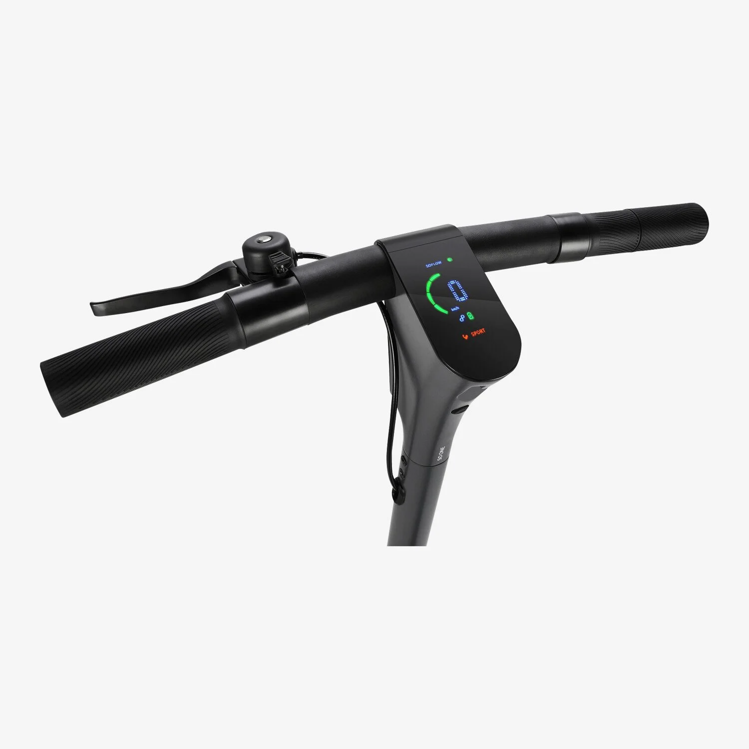 Електросамокат SOFLOW SO ONE / 30 км запас ходу / 350 Вт / 6.5" колеса / 100 кг навантаження / 25 км/г /  Чорний  (WO vers.), фото №5