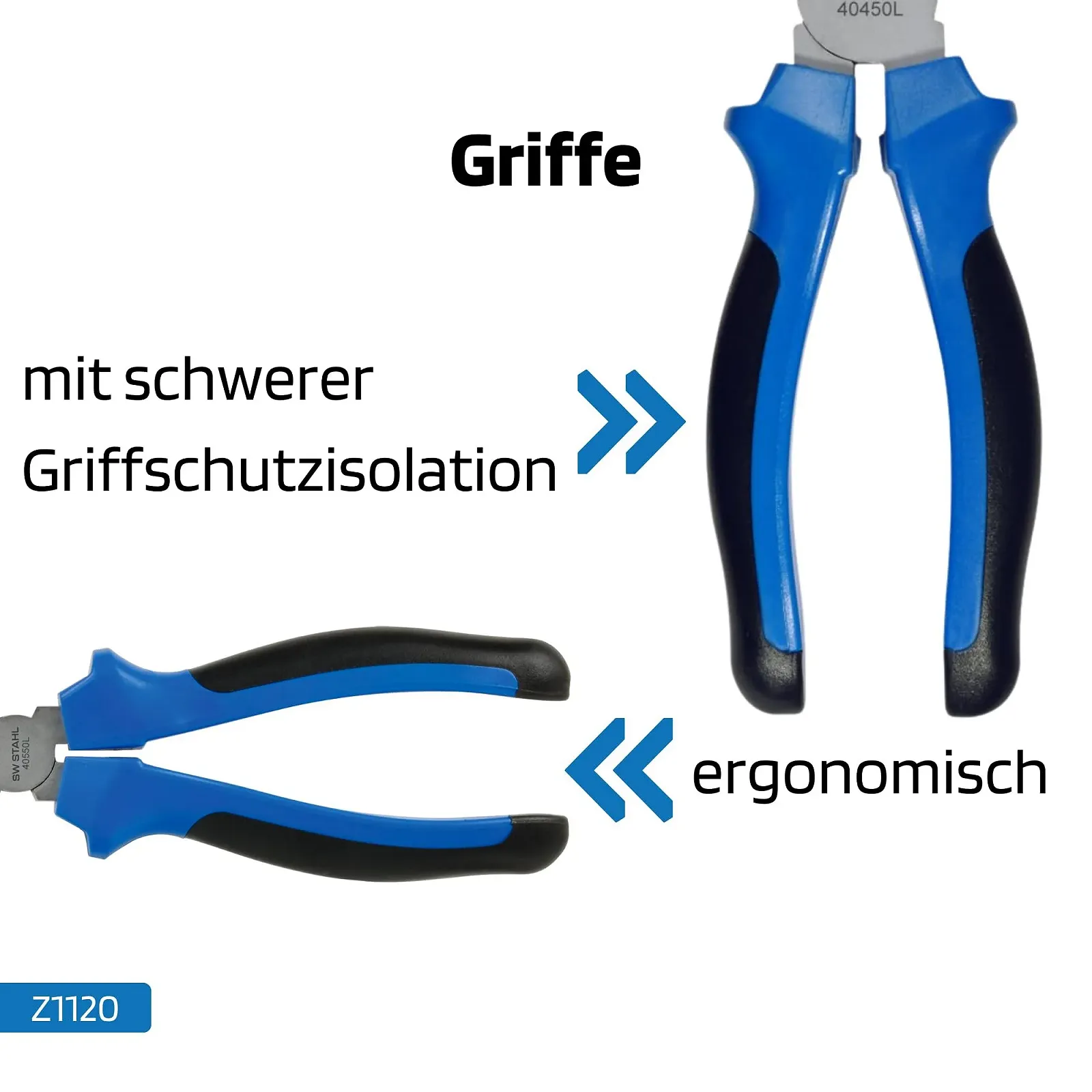 Набор плоскогубцев SW-Stahl Z1120, 5 шт, фото №4