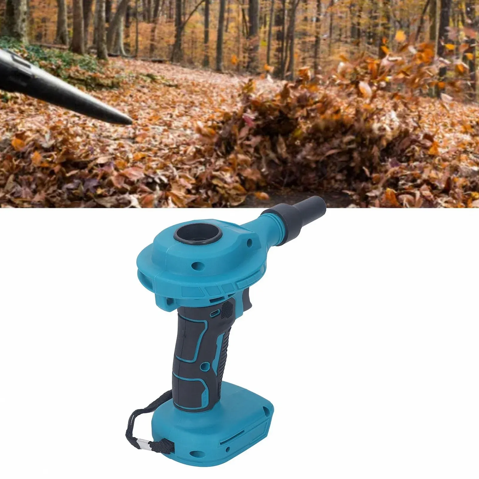 Электрическая воздуходувка Cocoarm 8 уровней настройки ветра ABS 18V, фото №4 Электрическая воздуходувка Cocoarm 8 уровней настройки ветра ABS 18V, фото №4