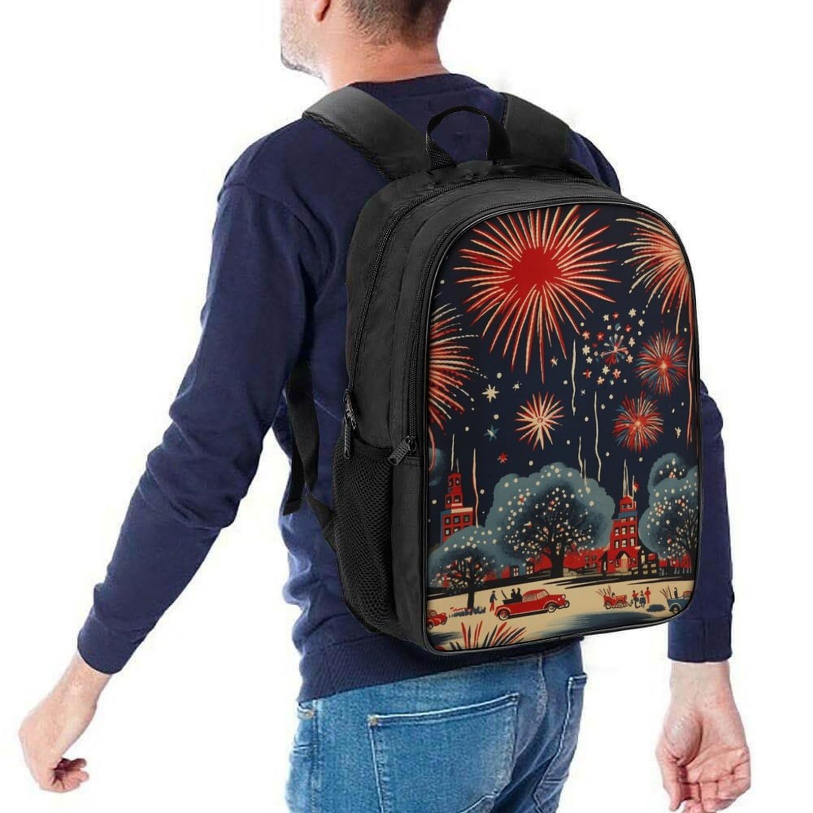 Ранець FPAKAKIIE Fireworks 40x28x16см, фото №5
