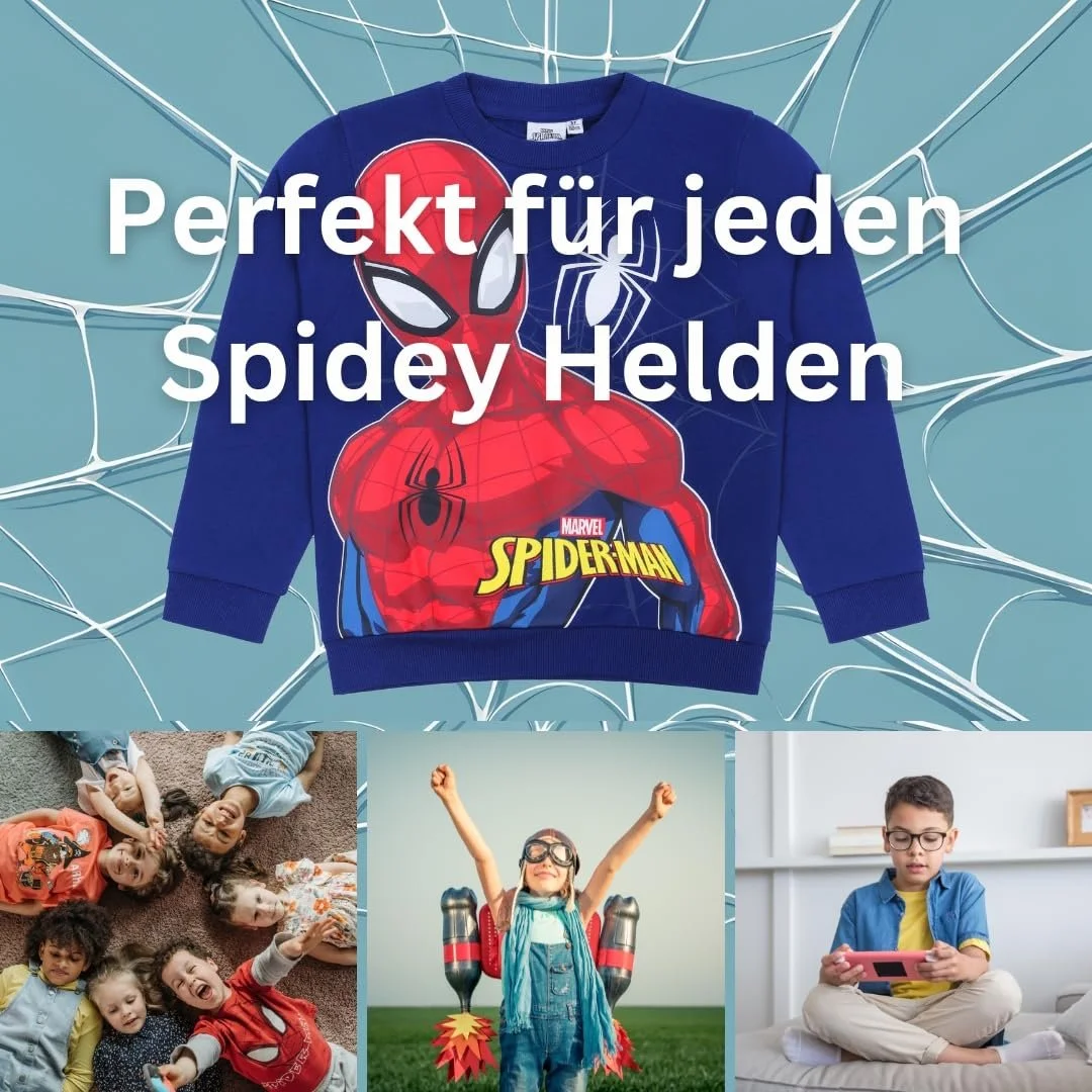 Світшот Spiderman Boys Marvel Avengers Spidey Spider-Man Бавовна, фото №7