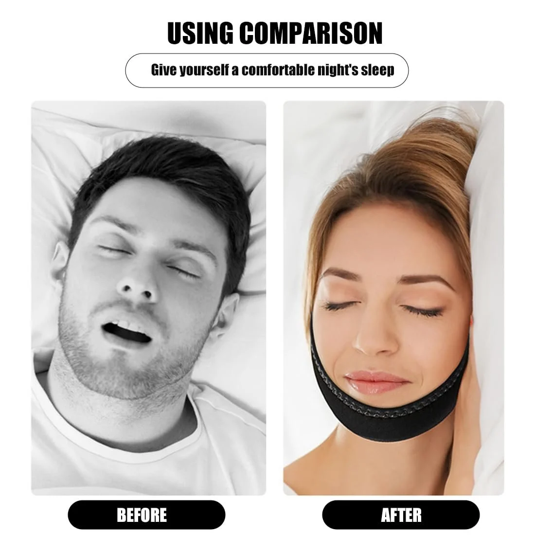 Ремінець на підборіддя проти хропіння Update, фото №4 Ремінець на підборіддя проти хропіння Update, фото №4