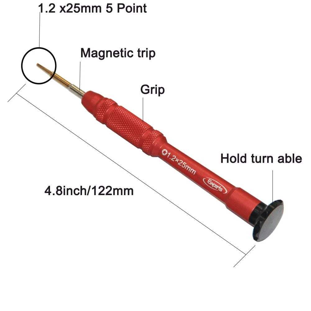 Набор отверток Ewparts 7 шт Pentalobe для Macbook Pro Air и Retina, фото №2 Набор отверток Ewparts 7 шт Pentalobe для Macbook Pro Air и Retina, фото №2