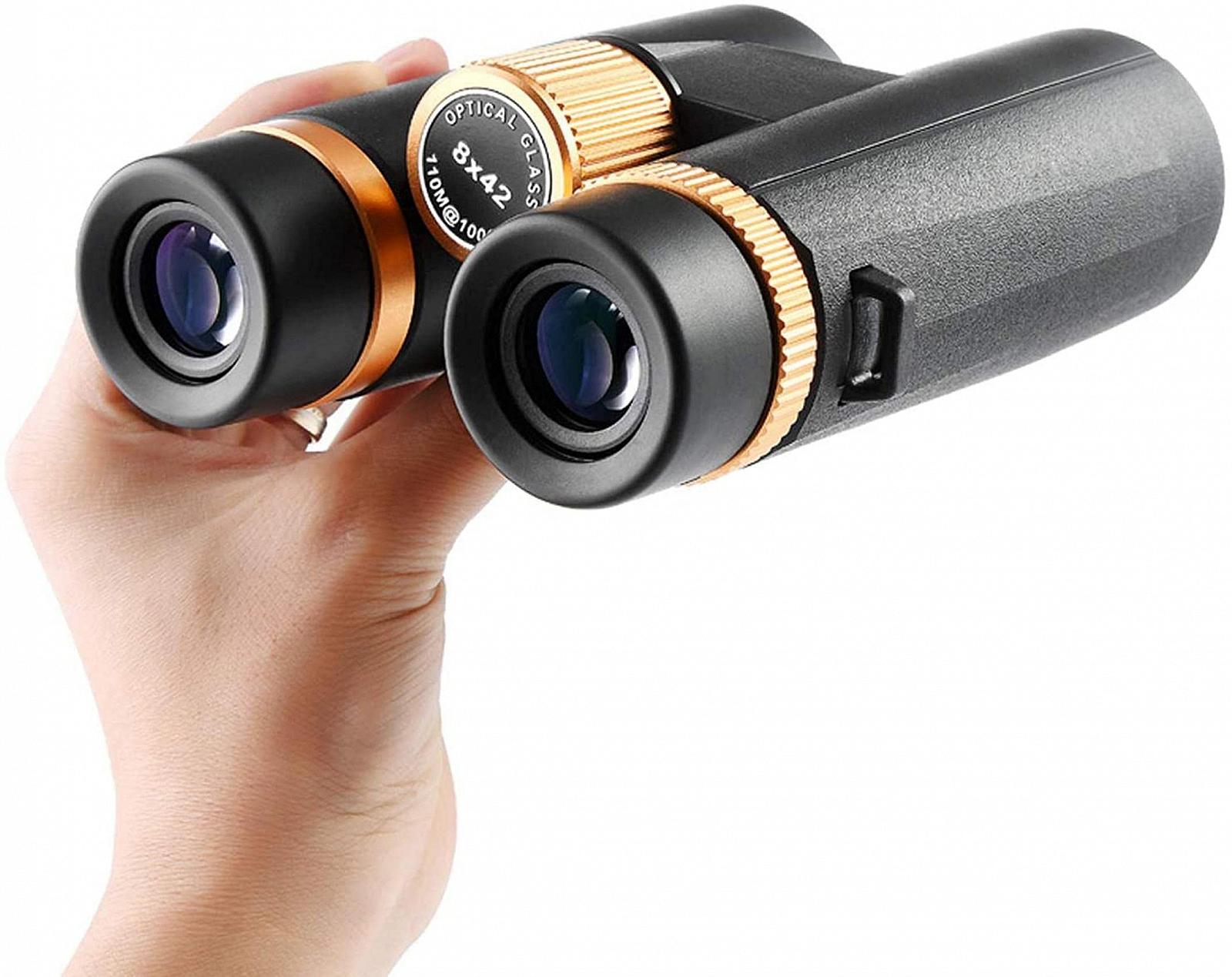 Бінокль Бінокль 10x42 Life Водонепроникний Компактний, фото №5