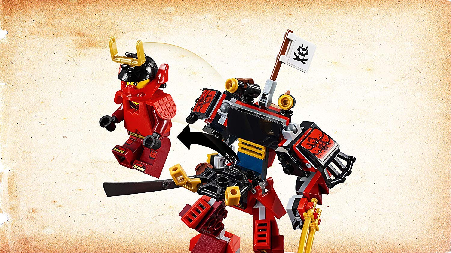 Конструктор LEGO NINJAGO 70665 Робот Самурай, фото №7 Конструктор LEGO NINJAGO 70665 Робот Самурай, фото №7
