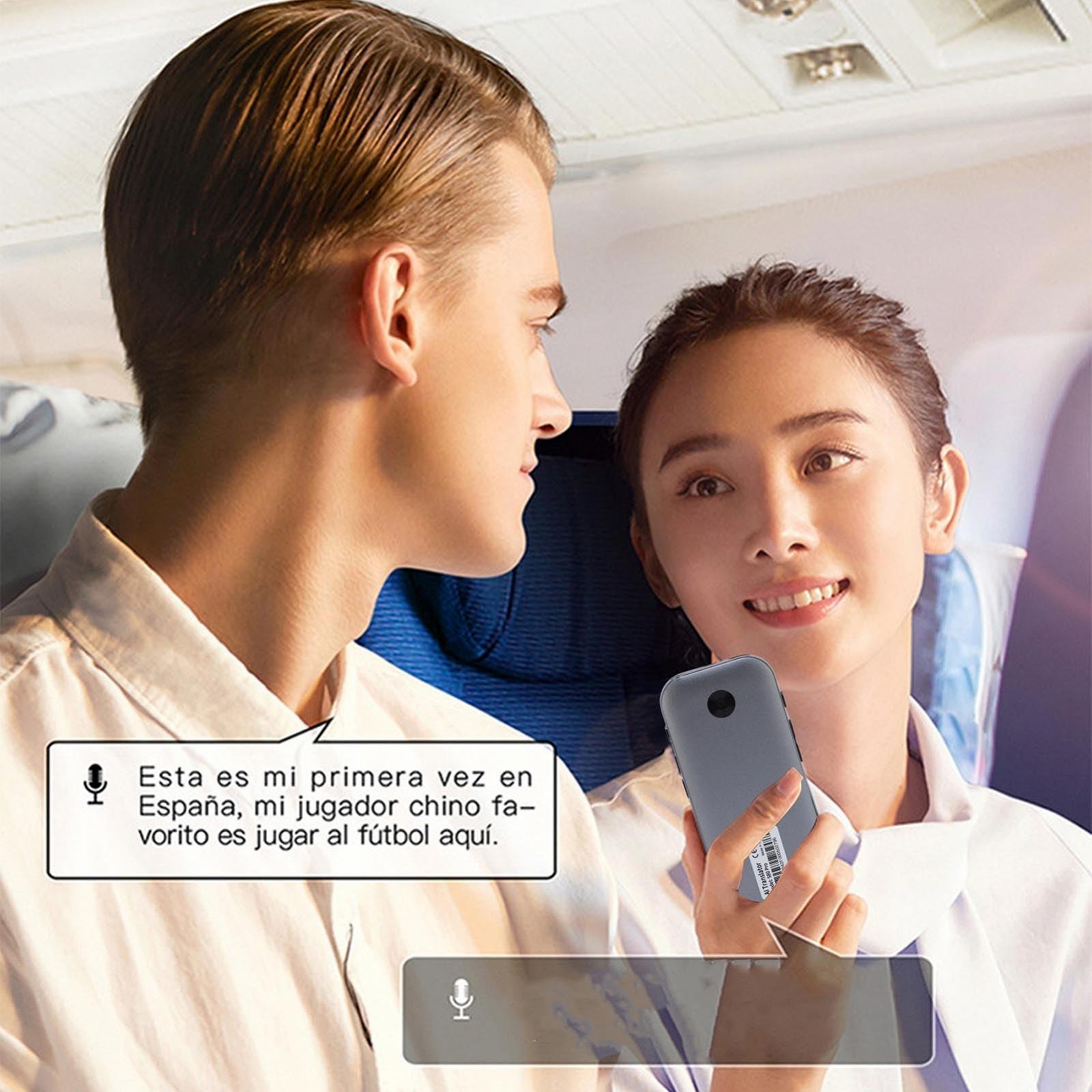 Голосовий перекладач AI, 138 мовами, 1 ГБ і 8 ГБ 3-дюймовий сенсорний екран, фото №3