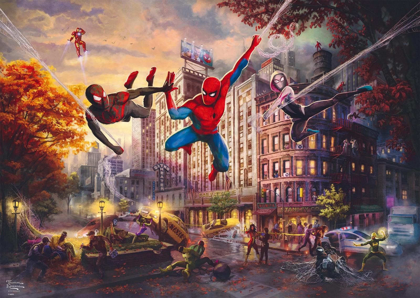 Пазл Schmidt Spiele Thomas Kinkade Spider-Man and Friends The Ultimate Alliance 59957 1000 деталей, фото №1