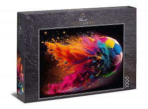 Пазл Ulmer Puzzleschmiede Farben & Fantasy Football Puzzle Volltreffer 1000 деталей - Фото 1