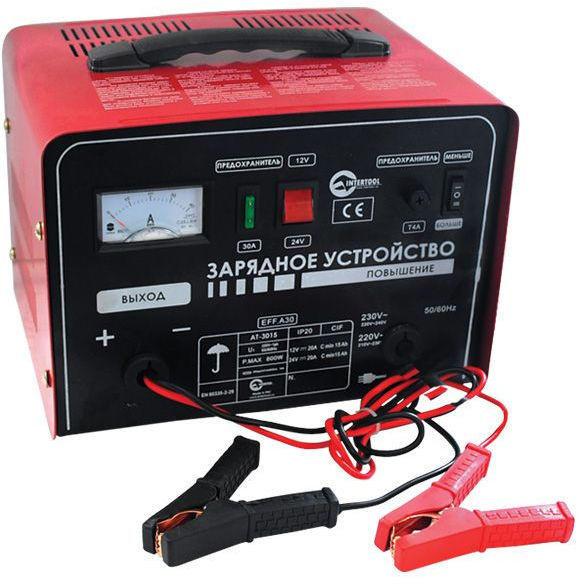 Зарядное устройство Intertool 12 24В x 20А, фото №1