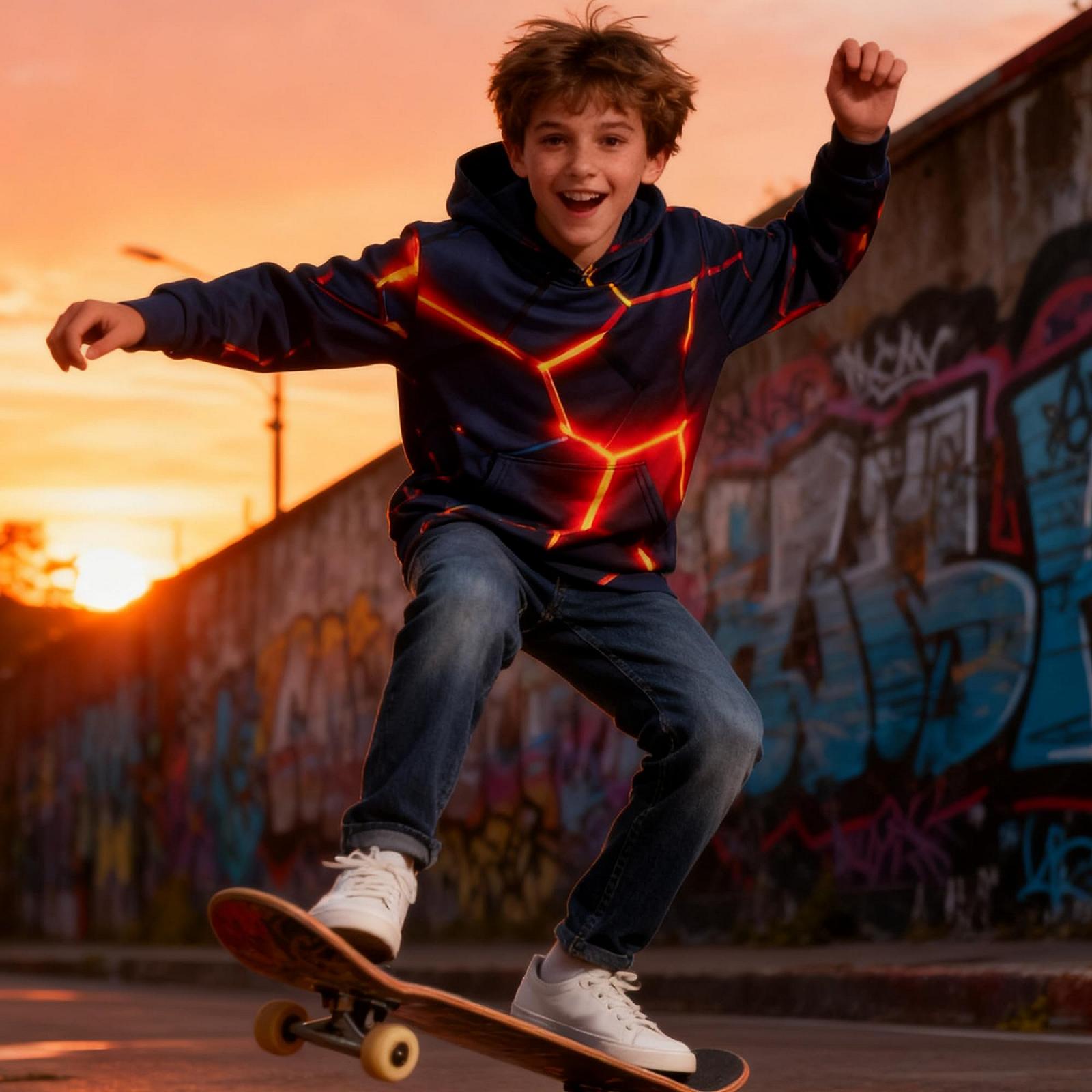 Дитяча Толстовка kids4ever Унісекс 3D Смішний Принт, фото №5