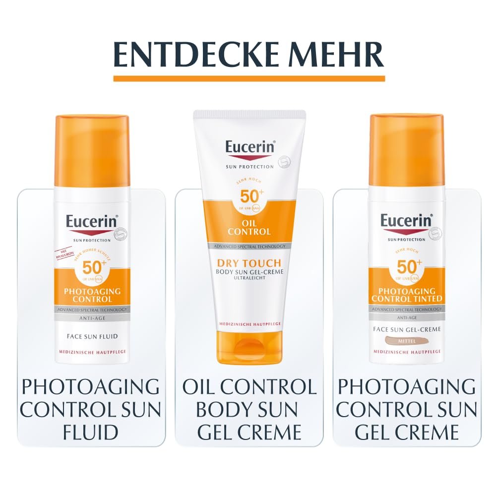 Сонцезахисний флюїд для обличчя Eucerin Photoaging Control SPF 30 50 мл, фото №6