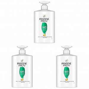 Шампунь Pantene Pro-V Проти Ворсистості Волосся Формула Pro-V + Антиоксиданти Для Неслухняного Волосся 1000 мл Упаковка з 3 - Фото 1