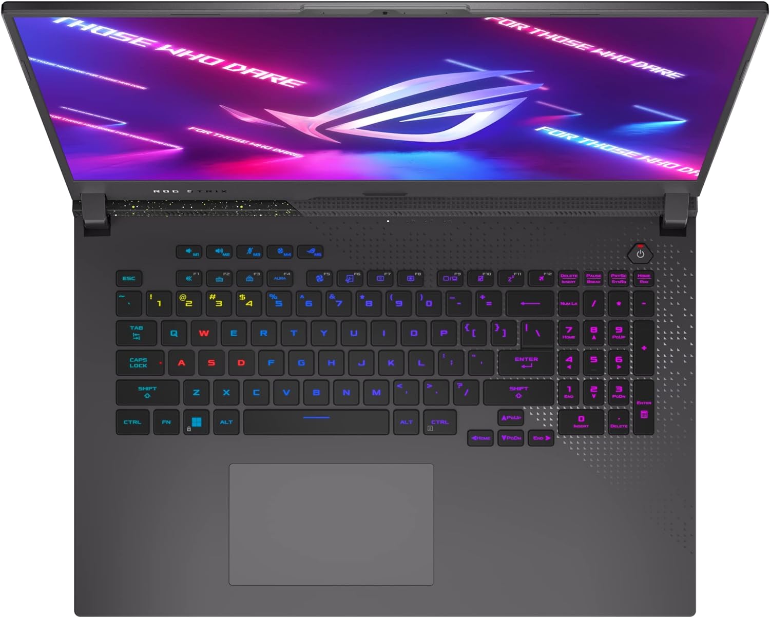 Ноутбук 17.3" ASUS ROG Strix G17 Gaming (G713PV-LL014W) AMD Ryzen 9 7945HX RAM 32GB SSD 1TB GeForce RTX 4060 Windows 11 Алюмінієвий корпус (UKR), фото №2 Ноутбук 17.3" ASUS ROG Strix G17 Gaming (G713PV-LL014W) AMD Ryzen 9 7945HX RAM 32GB SSD 1TB GeForce RTX 4060 Windows 11 Алюмінієвий корпус (UKR), фото №2