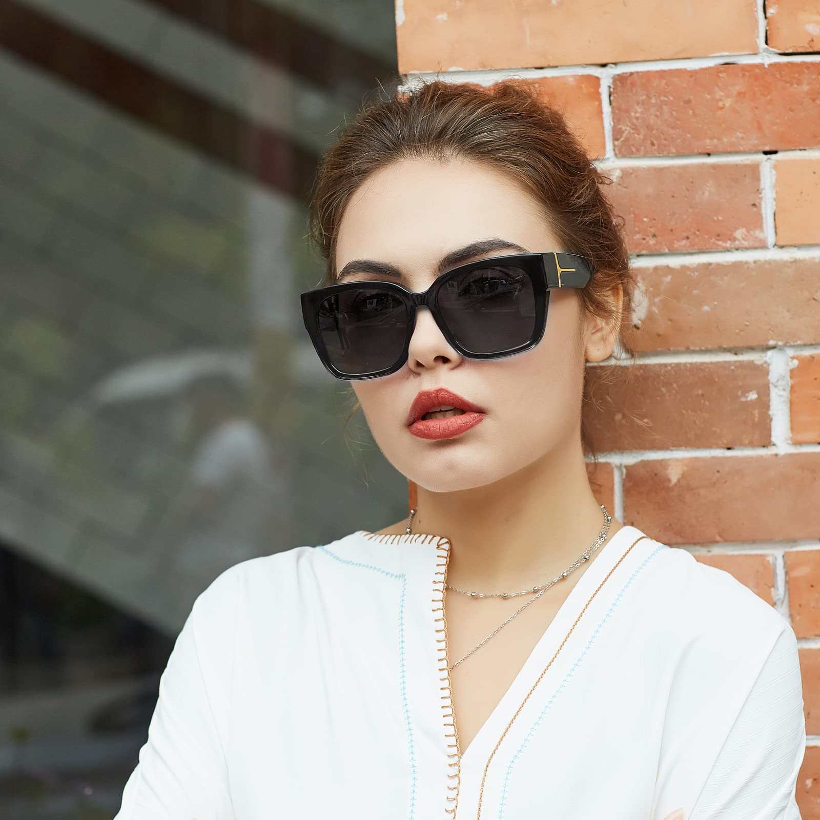 Солнцезащитные очки Face Shadow Polarised, большого размера, защита UV400, фото №3