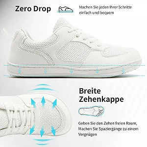 Кроссовки YRLTYO Мужские кроссовки Повседневные кроссовки Широкие кроссовки для ходьбы Спортивные кроссовки Кроссовки для бега Легкие дышащие кроссовки с широким носком synthetic.ua - Фото 1