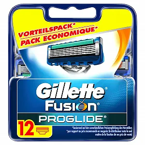 Лезвия для бритвы Gillette Fusion ProGlide 12 шт. - Фото 1