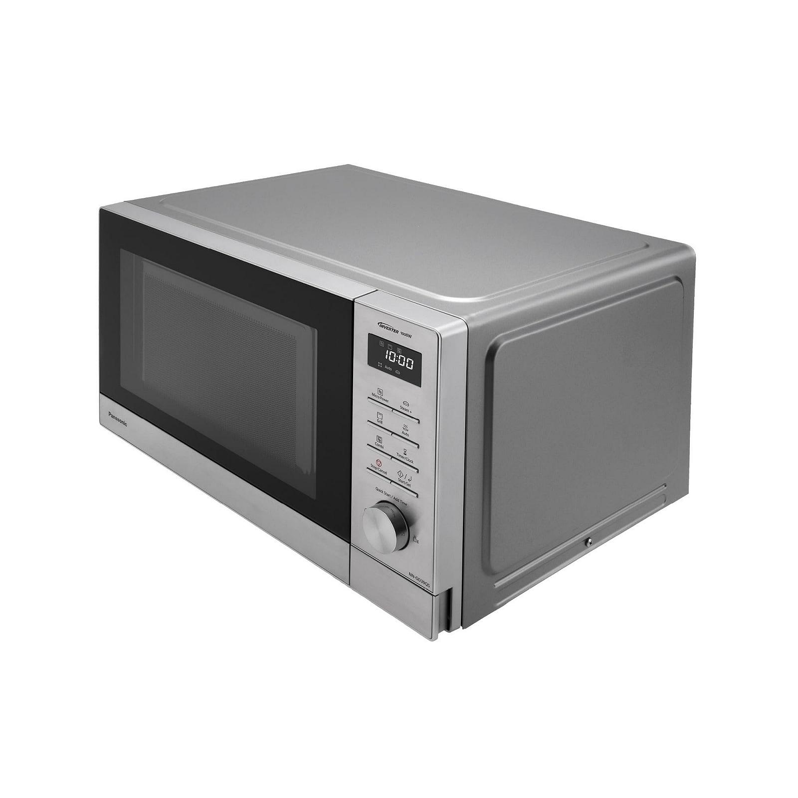 Микроволновая печь с грилем Panasonic NN-GD39QSEPG Steam+ Pot 29L 1000W Silver & Stainless Steel, фото №12