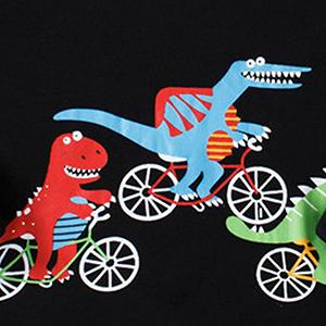 Дитяча піжама для хлопчиків з довгим рукавом synthetic.ua - Фото 1