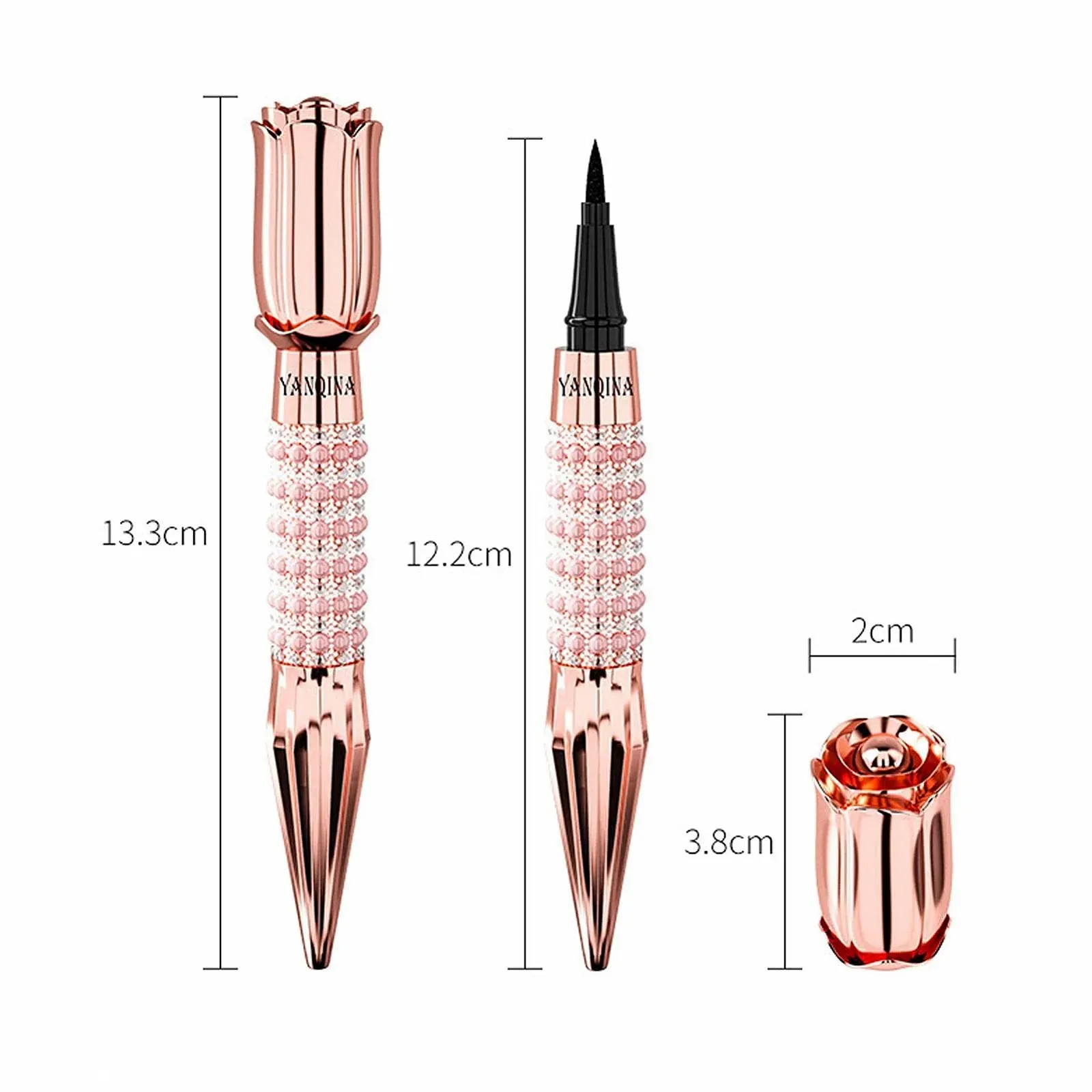 Підводка рідка Bexdug водостійка Чорний, фото №5 Підводка рідка Bexdug водостійка Чорний, фото №5