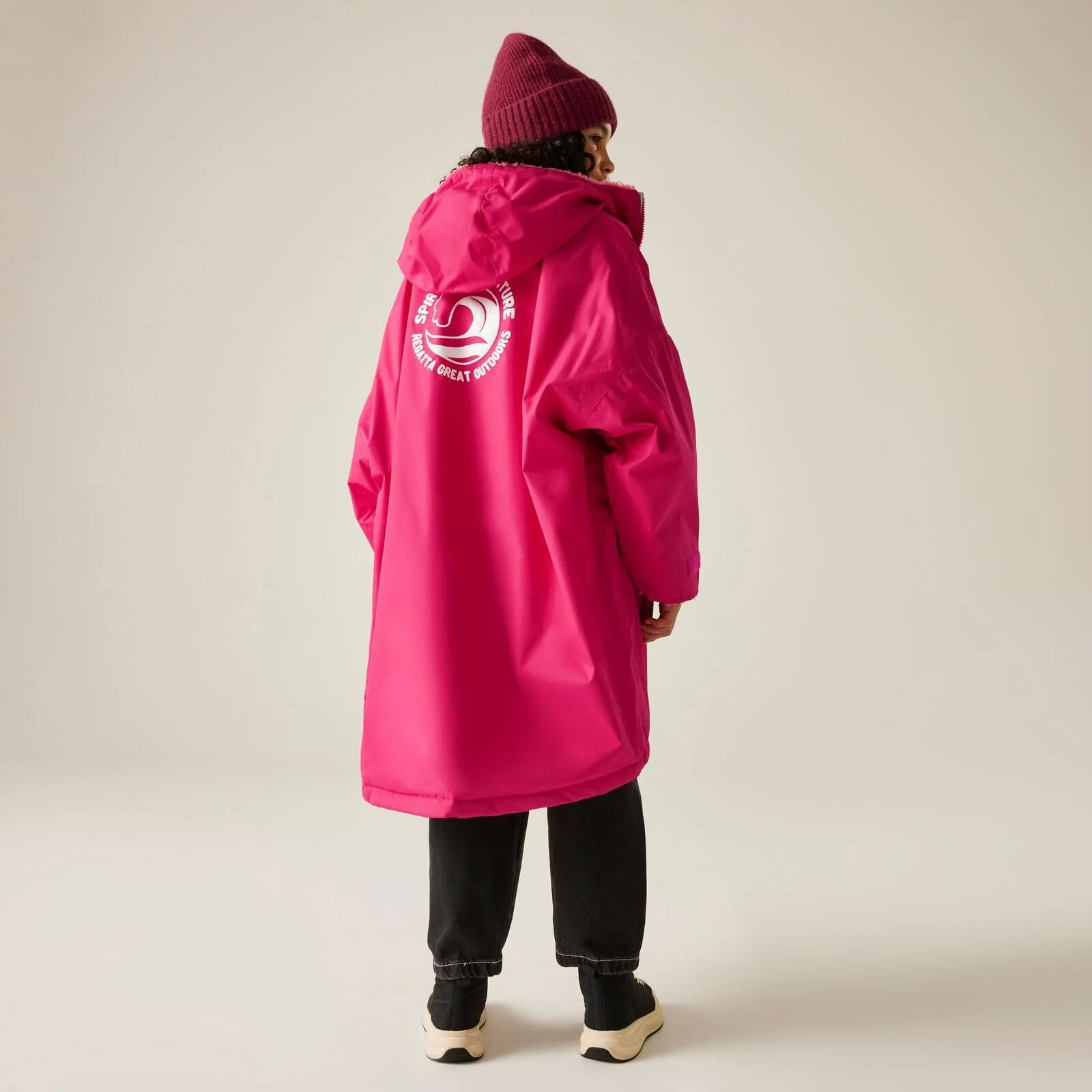 Унісекс Водонепроникна Зміна одягу Regatta для дітей, дитячий халат-пальто (1 шт. в упаковці), фото №3