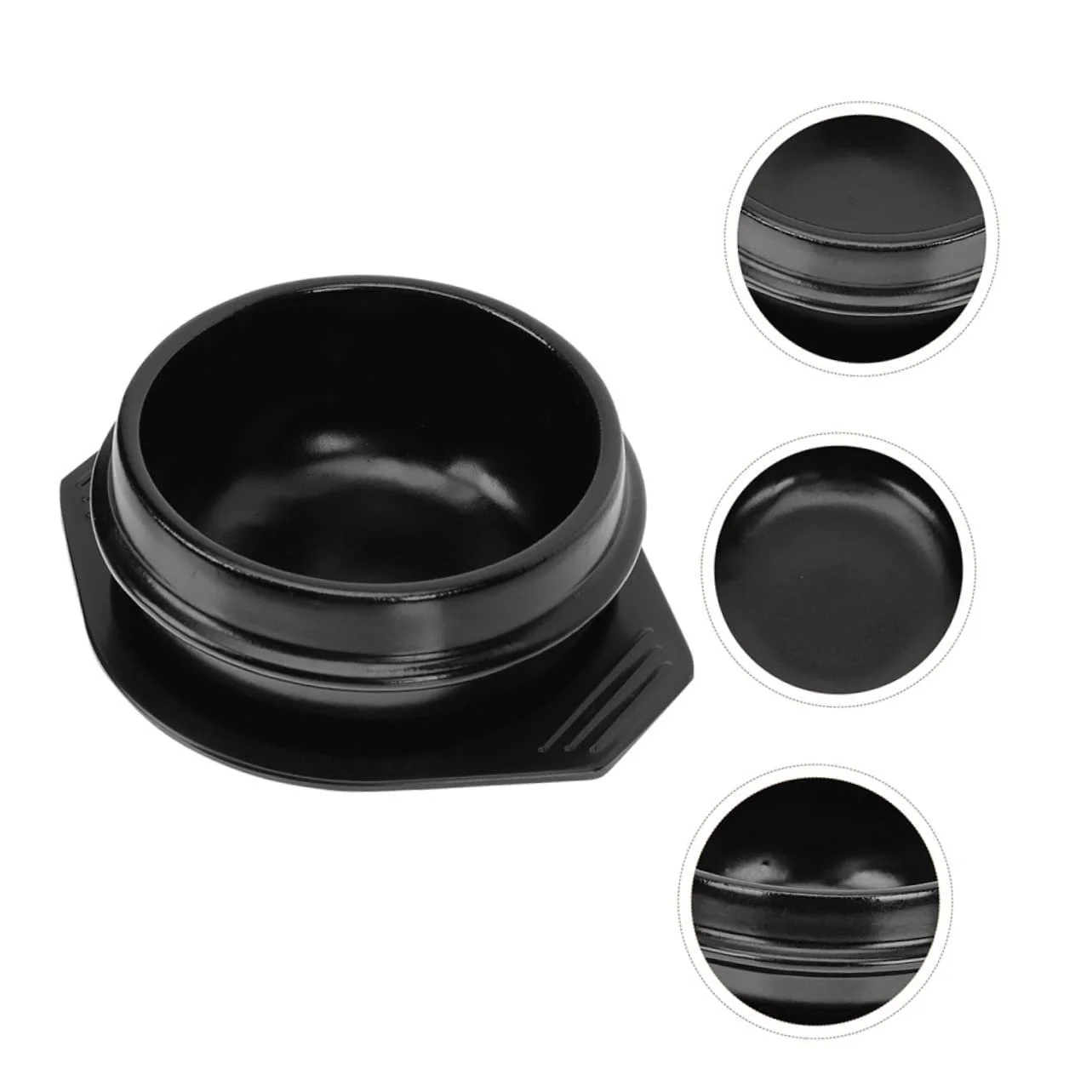 Горшок для бибимбапа SOIMISS керамический с подносом, фото №4