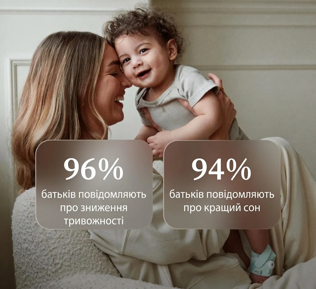 Смарт-шкарпетка для моніторингу сну та здоров'я дитини Owlet Dream Sock Зелений, фото №5