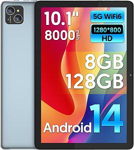 Планшет 10.1" BAKEN L10 4+4/128Gb 8 ядер Android 14 8000 mAh Серый - Фото 1