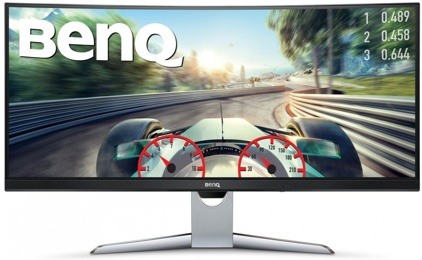 Монитор BenQ EX3501R мetallic grey LCD 35'' UWQHD 9H.JLA.TSE, фото №1