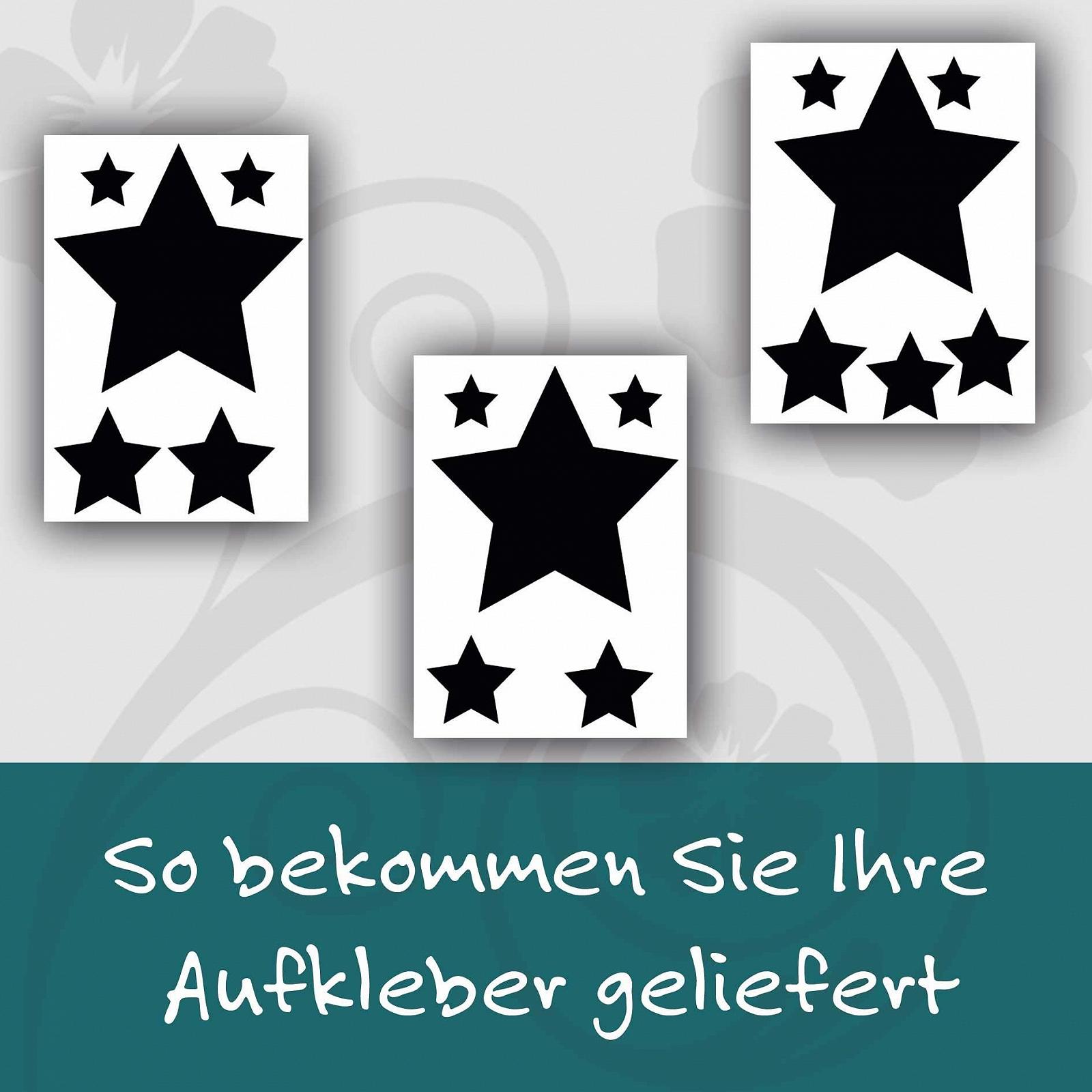 Наклейка на стіну Klebe-Drauf 18 зірок для вітальні спальні дитячої ванної декоративна, фото №4