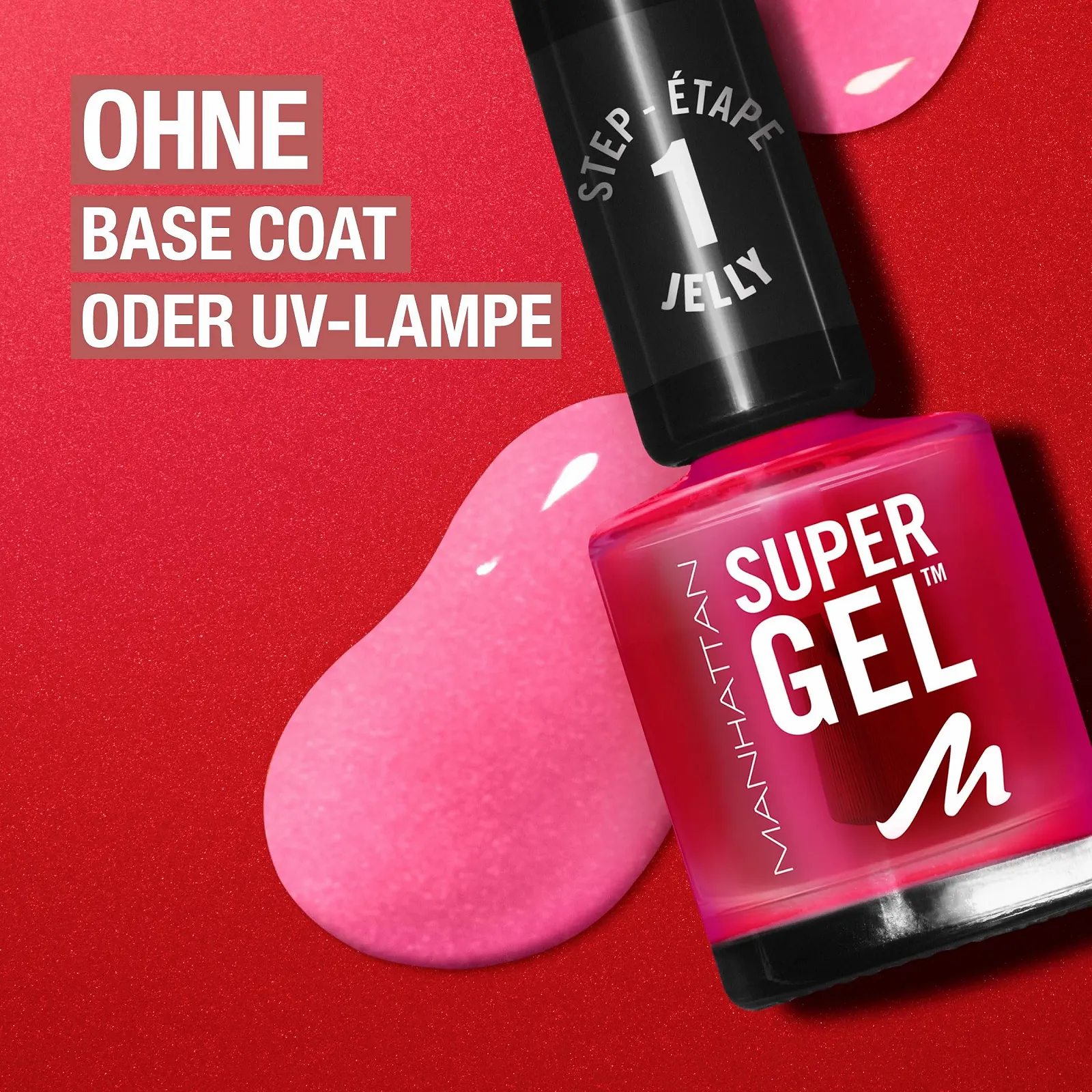 Гель-лак MANHATTAN Super Gel Jelly Gloss 017 Jellyfish, 12 мл, фото №6 Гель-лак MANHATTAN Super Gel Jelly Gloss 017 Jellyfish, 12 мл, фото №6