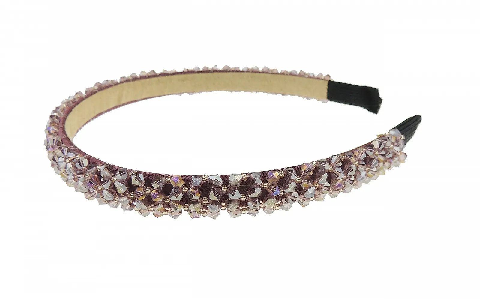 Обруч Alice Розкішний для нареченої з кристалами та бісером, фото №1 Обруч Alice Розкішний для нареченої з кристалами та бісером, фото №1