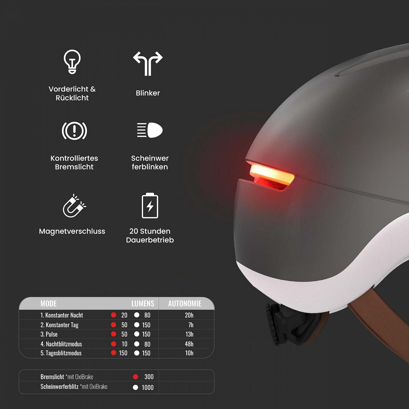 Шлем Life Bike Scooter с передней и задней мигающей функцией, один размер, фото №3