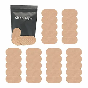 Пластирі для рота проти хропіння, стрічка для рота для сну, щоб зупинити хропіння, покращує сон і дихання - Фото 1