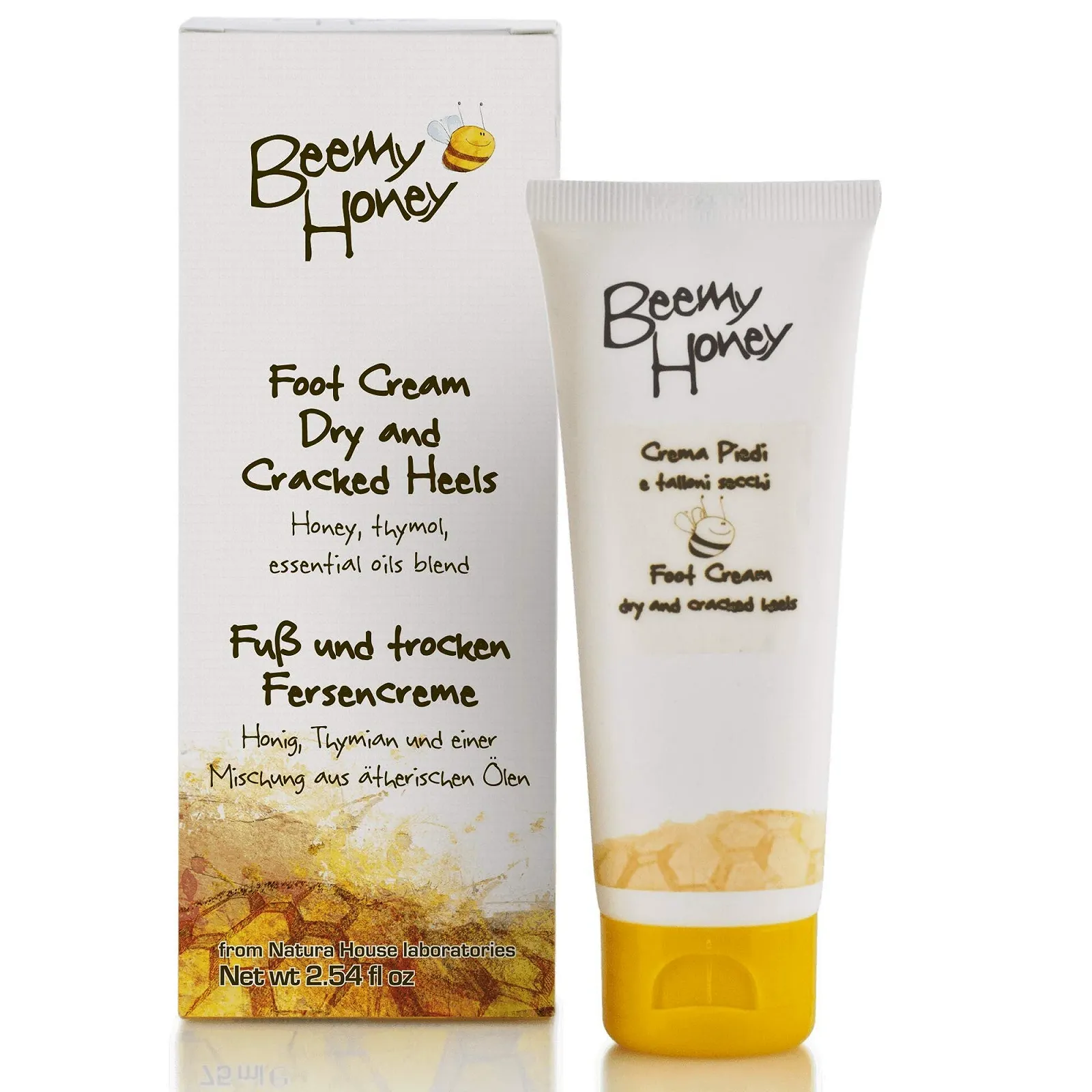 Крем для ног Beemy Honey для сухой и потрескавшейся кожи 75 мл, фото №1