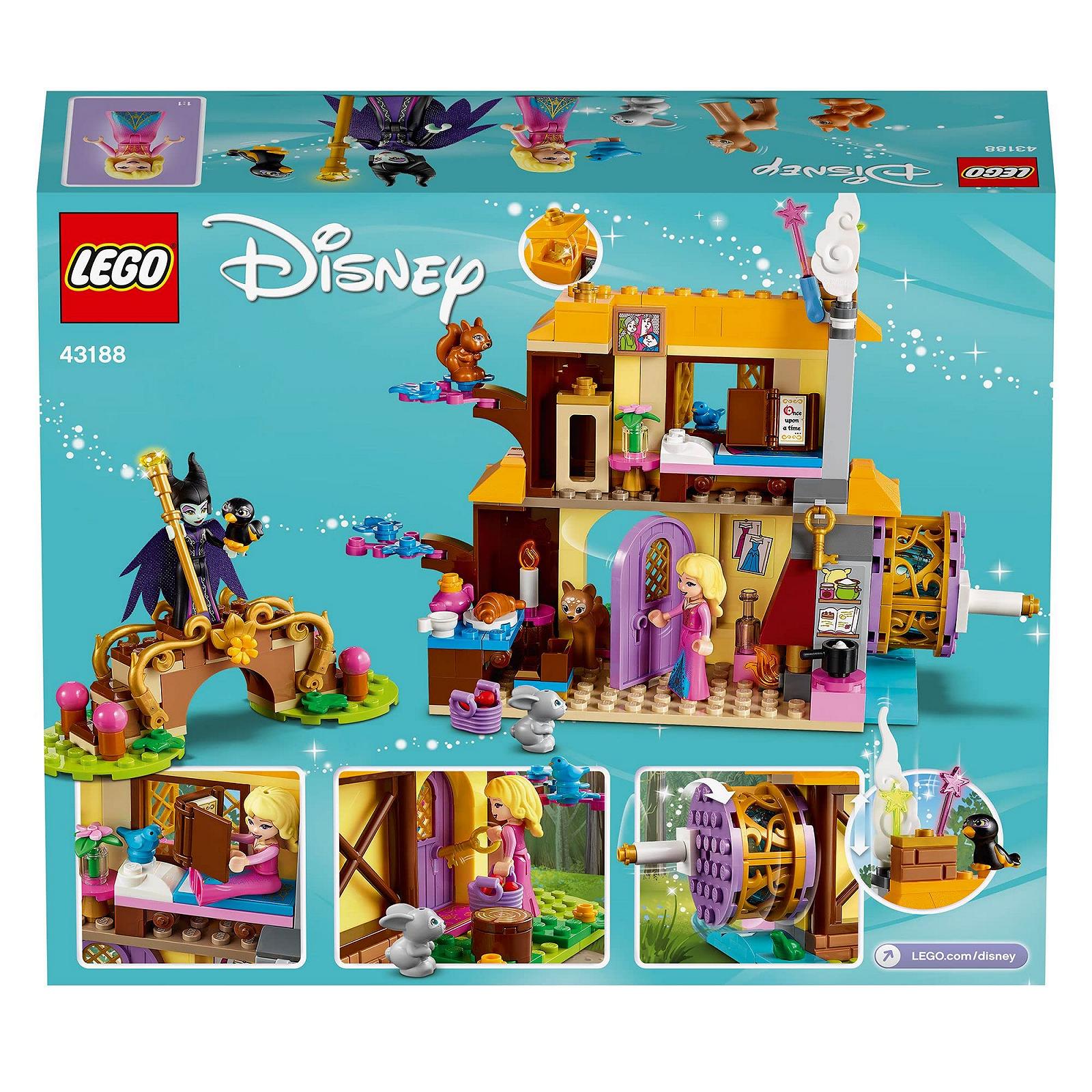 Конструктор Lego Disney Princess Хатина Аврори в лісі 43188, фото №6