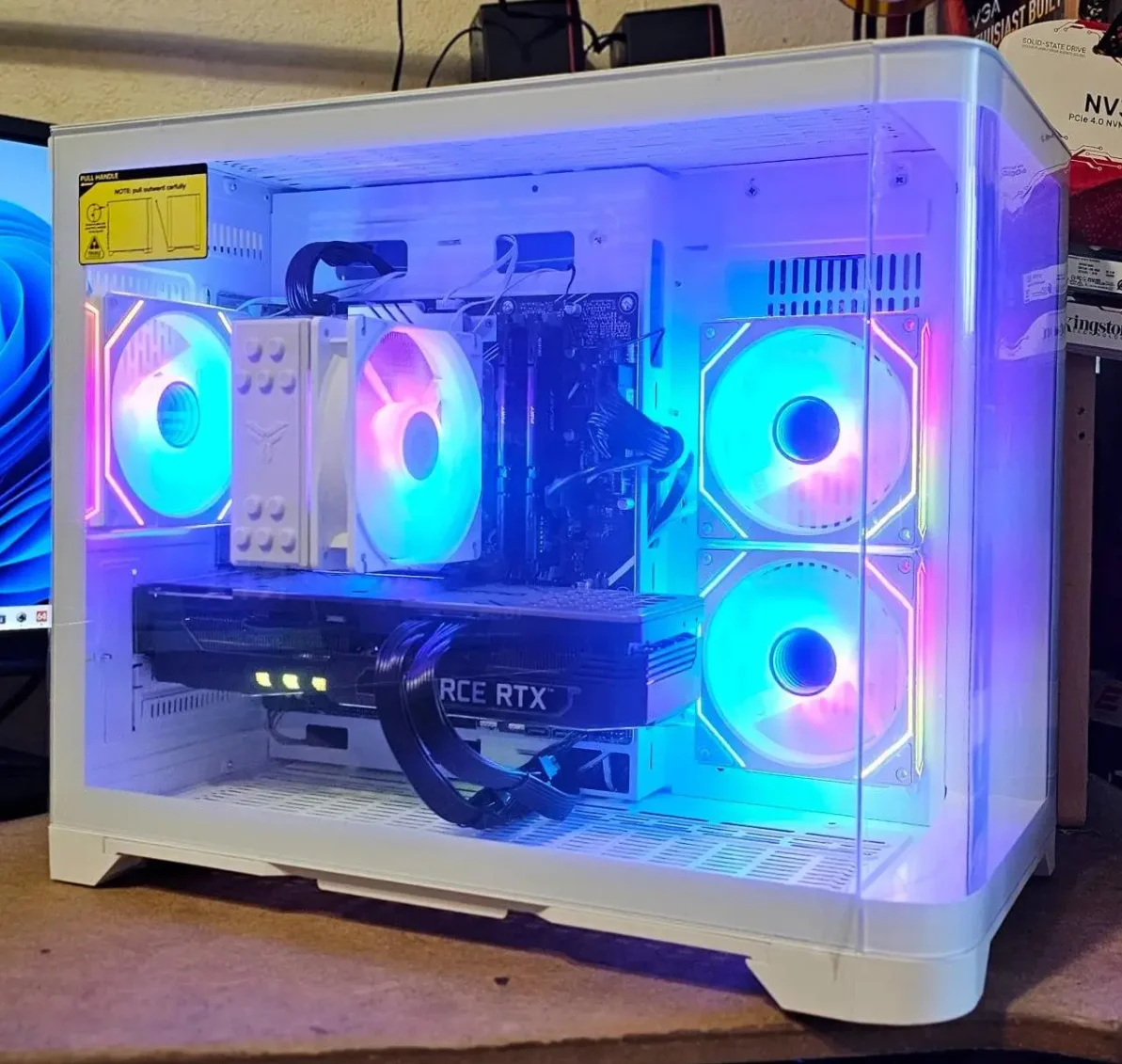 Комп'ютер AMD RYZEN 5 7500F 5.0 GHZ, RTX 3080 10GB, 32GB DDR5, SSD M.2 500GB, SSD M.2 1TB, фото №5