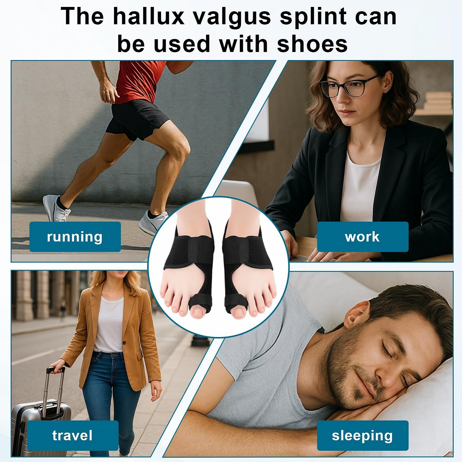 Шкарпетки-шини для корекції Hallux Valgus, 2 шт., для полегшення болю великого пальця, фото №5 Шкарпетки-шини для корекції Hallux Valgus, 2 шт., для полегшення болю великого пальця, фото №5