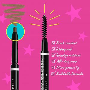 Мягкий карандаш для бровей Vegan Eyebrow Pencil Eyebrow Styling D synthetic.ua - Фото 1