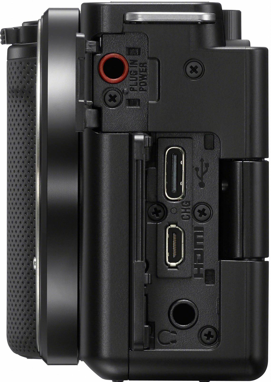 Бездзеркальний фотоапарат SONY ZV-E10 24Мп / CMOS / 4K 120fps / 20Х зум / Bluetooth / Чорний (ZVE10LB.CEC) +  об'єктив Sony ZV-E10L 16-50mm f/3.5-6.3, фото №6