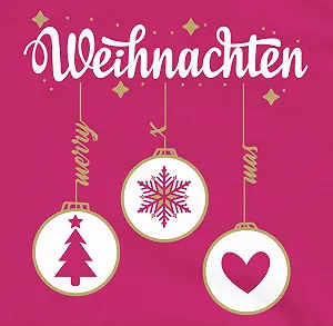 Світшот Shirtracer Різдво з ялинковими прикрасами synthetic.ua - Фото 1