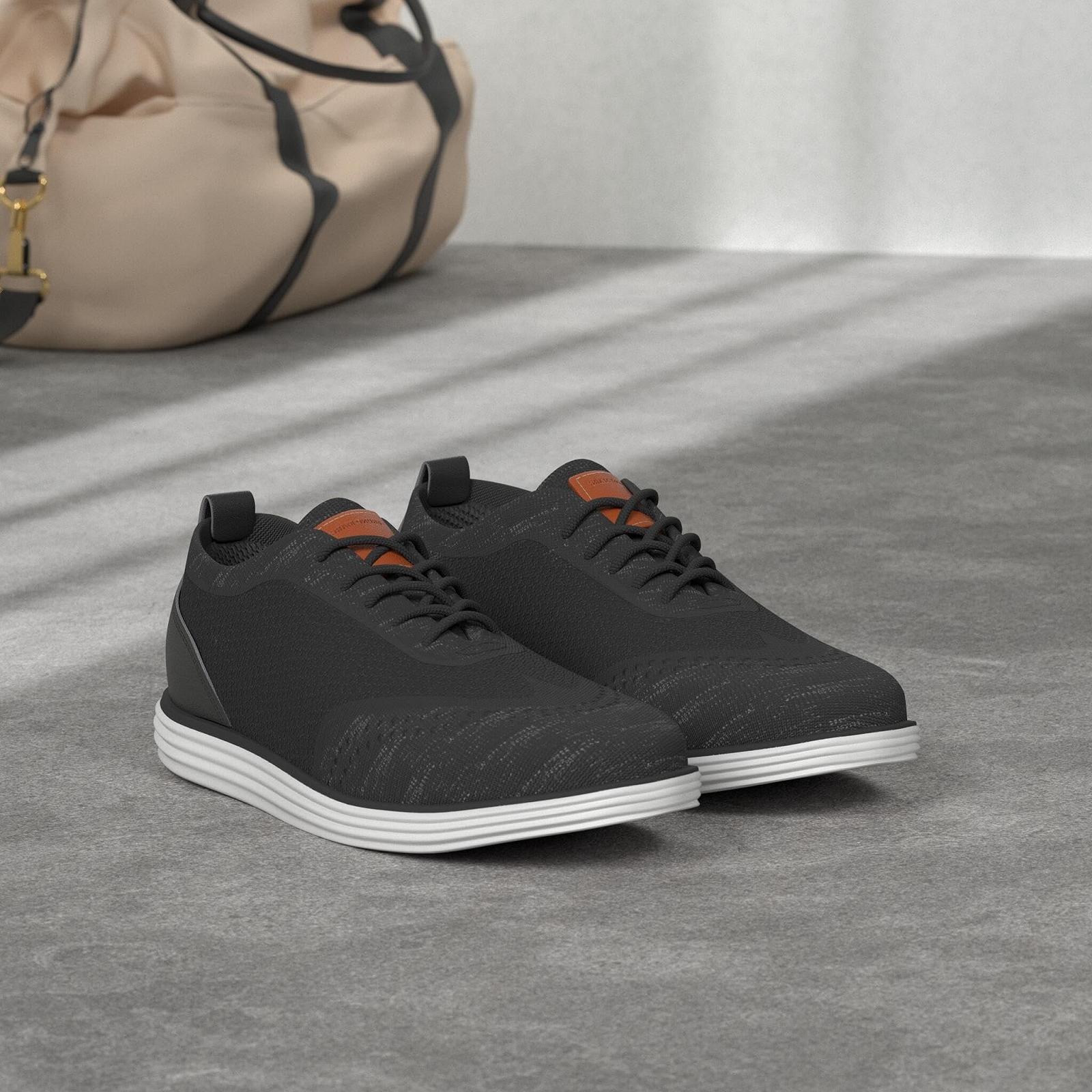 Кросівки чоловічі Bruno Marc Mesh Oxfords Легкі Дихаючий верх Memory Foam устілка Легка підошва, фото №2