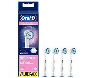 Насадка для електричної щітки Oral-B EB60 Sensitive Clean 4 шт - Фото 1