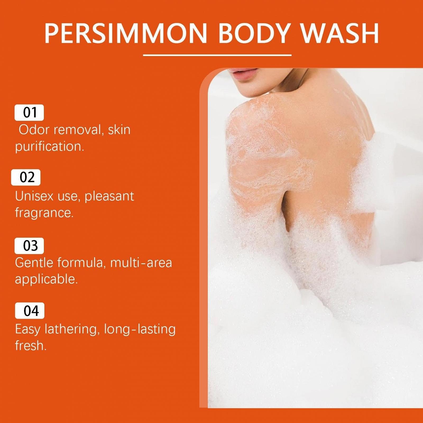 Гель для душу Persimmon Body Wash Kaki Проти запаху тіла 1 шт., фото №4