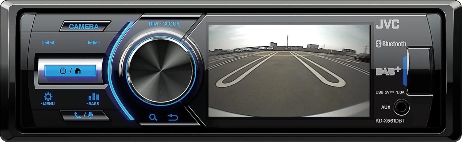 Автомагнітола JVC KD-X561DBT / 3" / Bluetooth / USB / AUX / DAB+ / 1DIN, фото №3