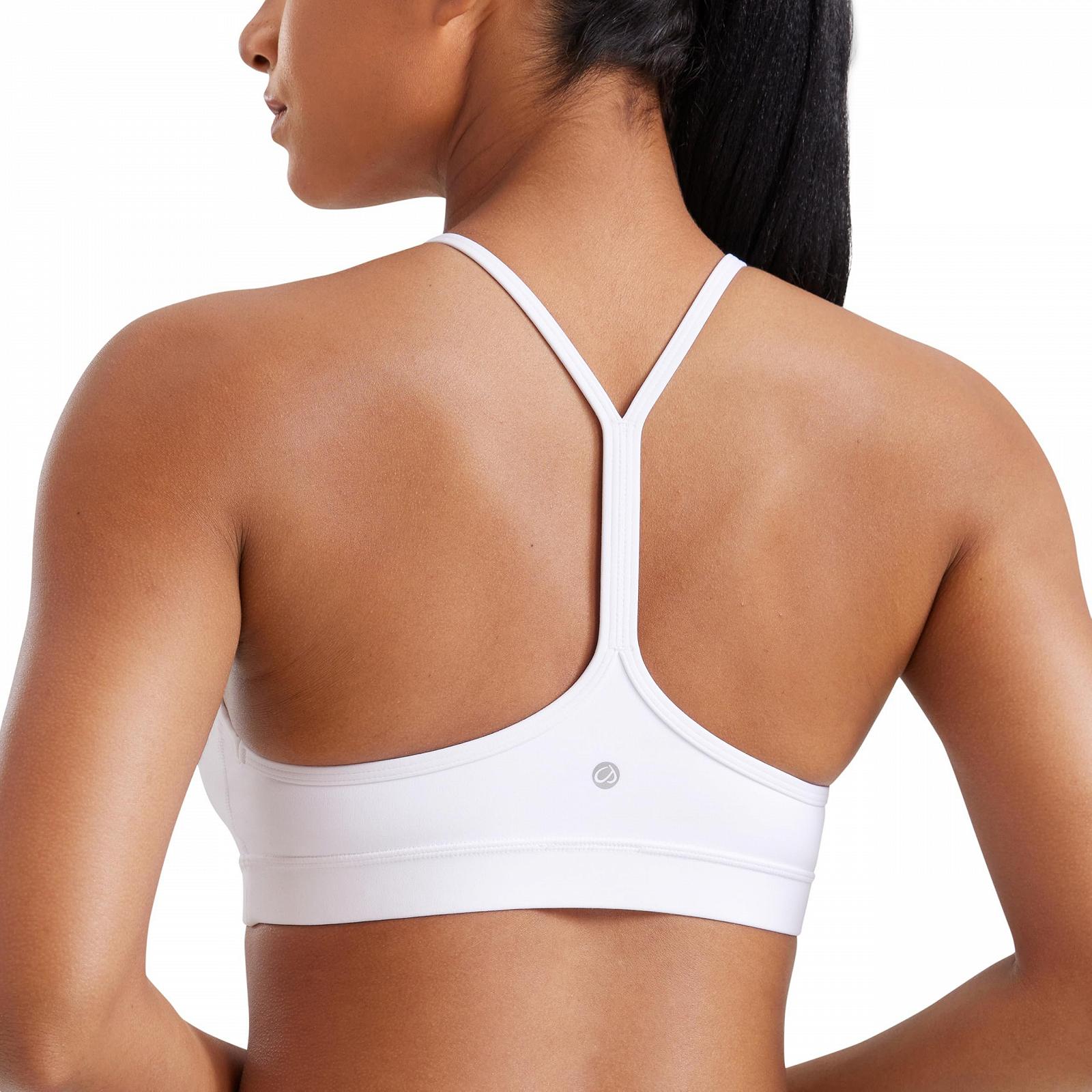 Спортивный бюстгальтер CRZ YOGA Butterluxe Racerback с вкладышами без косточек Y-образная спинка летний воздухопроницаемый топ на бретелях, фото №1