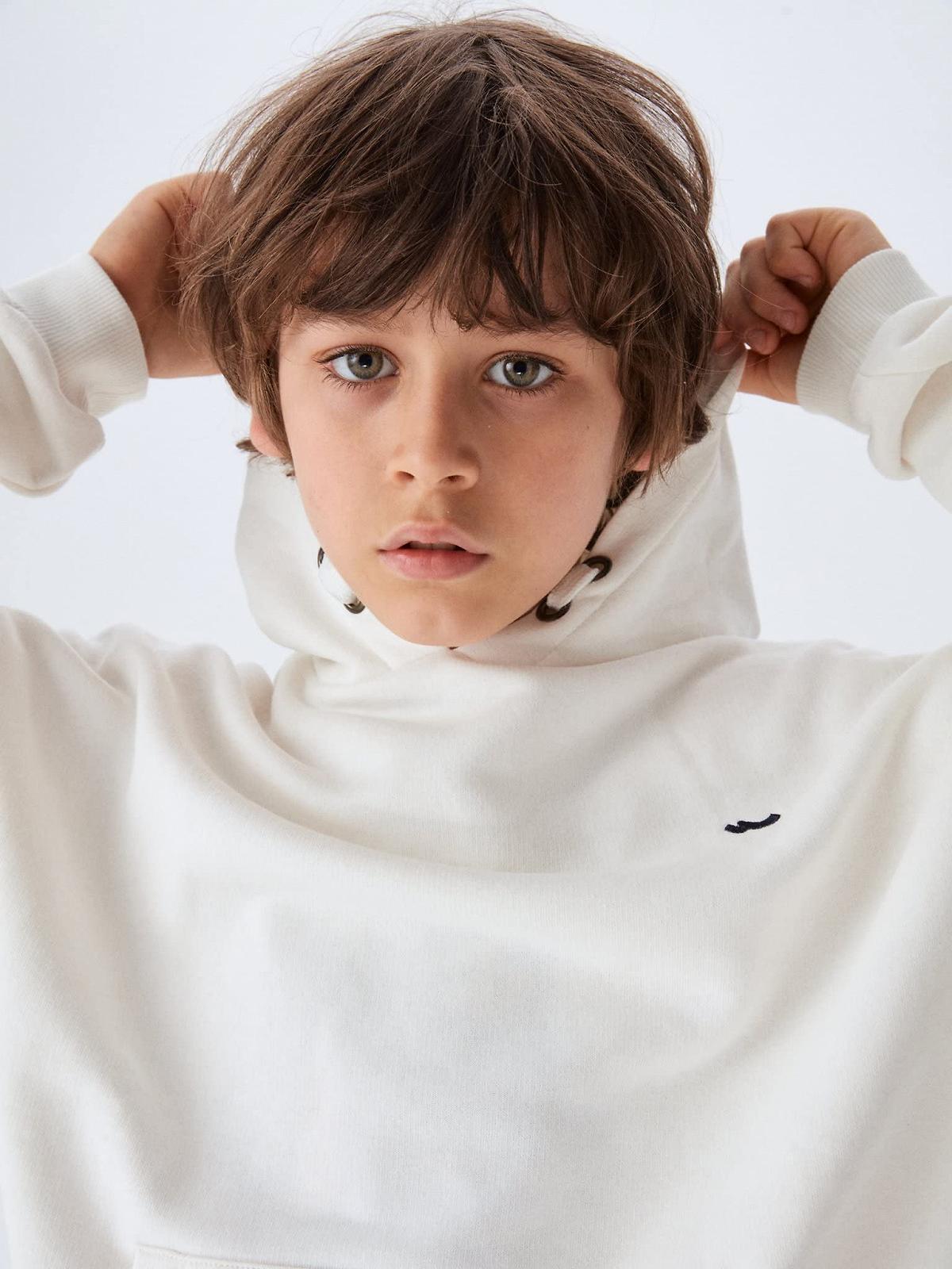 Толстовка с капюшоном для мальчиков LTB Jeans Tohoco, Off White 105, 8 лет, фото №5 Толстовка с капюшоном для мальчиков LTB Jeans Tohoco, Off White 105, 8 лет, фото №5