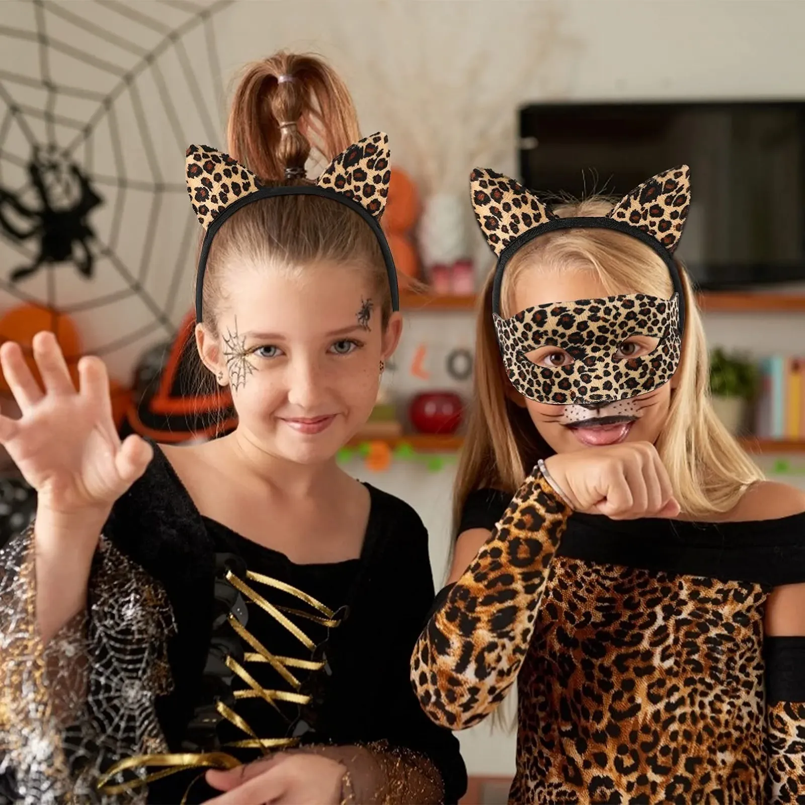 Обруч для голови з котячими вушками, фото №4