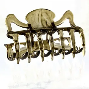 Краб для волос Welovebeads Большой 9 см Amber Light - Фото 1