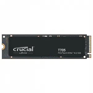 SSD-накопитель Crucial T705 2TB PCIe Gen5 NVMe M.2 Internal Gaming SSD CT2000T705SSD3 - Фото 1