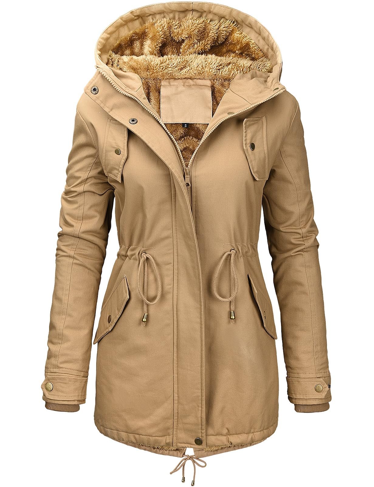 Зимова куртка Vancavoo Жіноча зимова тепла парка з підкладкою, фото №1 Зимова куртка Vancavoo Жіноча зимова тепла парка з підкладкою, фото №1